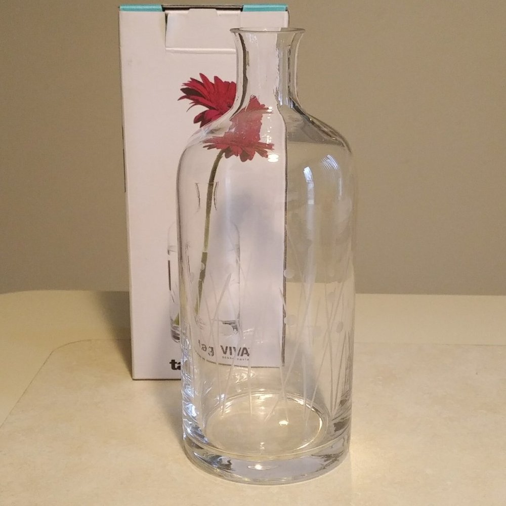 NIB Viva Scandanavia Glass Bud Vase